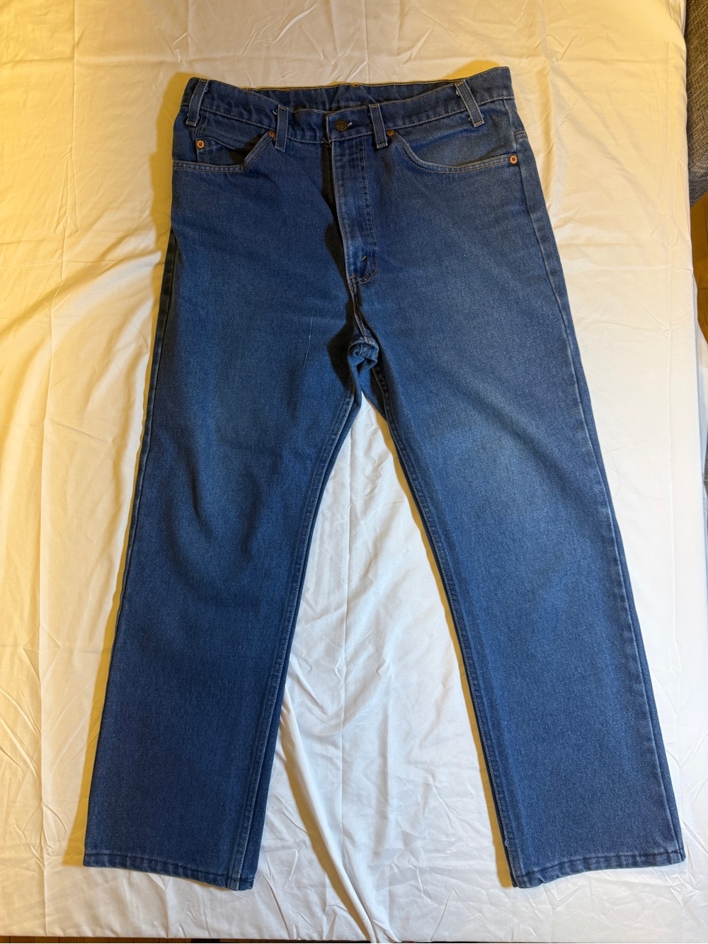 Vintage Levi’s 505 Orange Tab Jeans 34x30 Made in USA Straight Leg